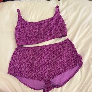 Skims X Fendi set bra & boy shorts